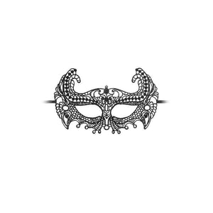 Ouch! Black & White Empress Lace Eye Mask
