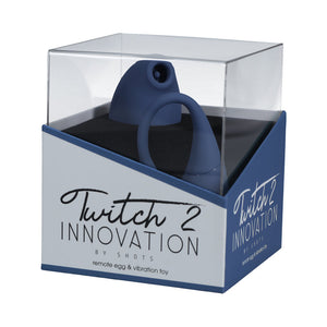 Twitch 2 innovation Vibrating Egg- Blue/Grey