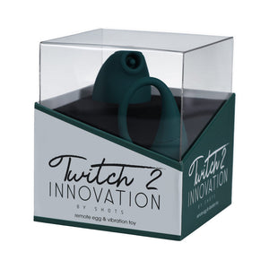 Twitch 2 innovation Vibrating Egg- Forest Green