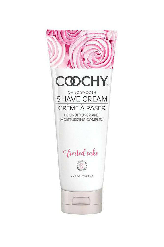 Coochy Shave Cream-Frosted Cake