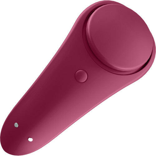 Satisfyer Sexy Secret Panty Vibrator - Red Wine