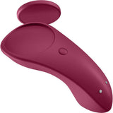 Satisfyer Sexy Secret Panty Vibrator - Red Wine