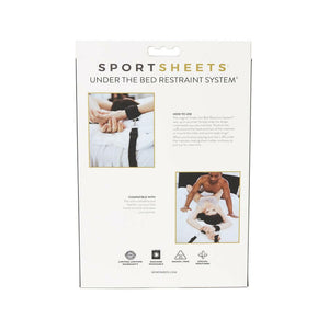 Sportsheets Under The Bed Restraint System- Black