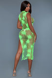 Neon Green 2163 All Night Long Dress