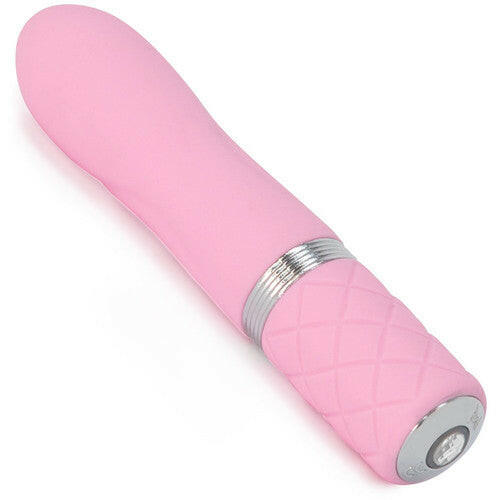 Pillow Talk Flirty Mini Massager-Pink 4.25"