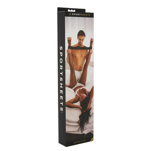 Sportsheets Adjustable Bondage Bar- Black