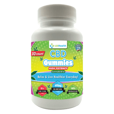 420 Health – CBD Gummies 30 Count 600mg