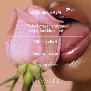 Bijoux Indiscrets Slow Sex Oral Sex Balm 0.34 oz.