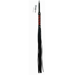 Sex & Mischief Red & Black Stripe Flogger