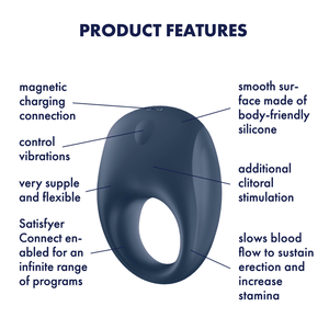 Satisfyer Strong One W/bluetooth App - Blue