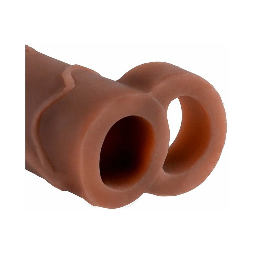 Fantasy X-tensions Perfect 2 in. Extension With Ball Strap- Brown