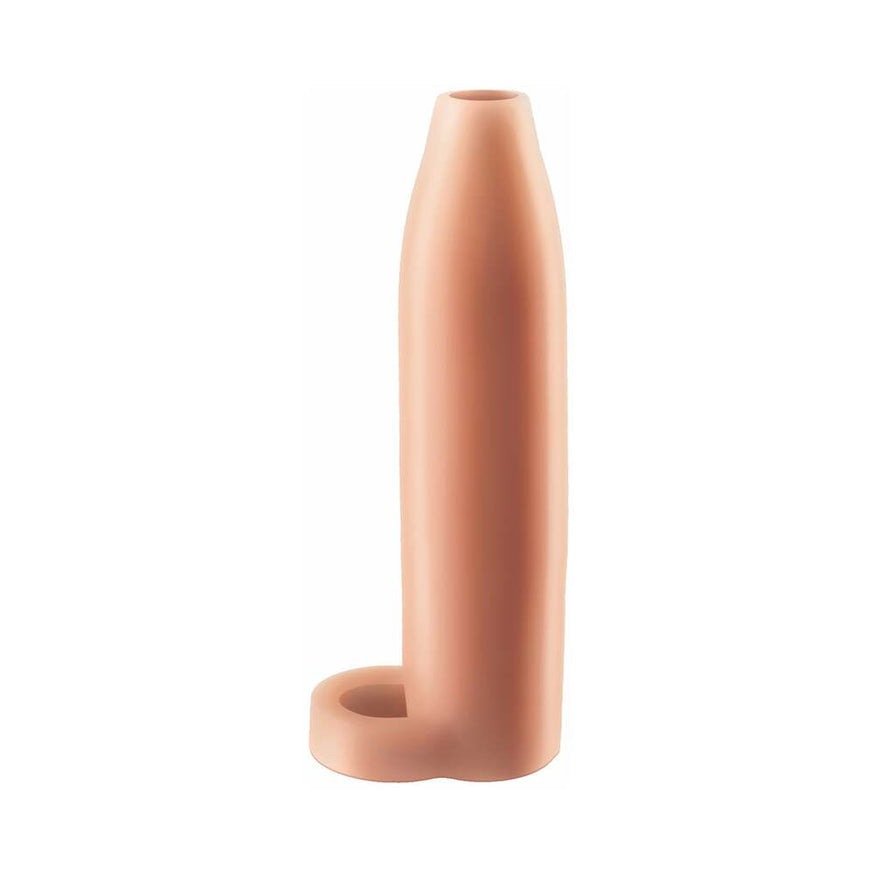 Fantasy X-tensions 7 in. Real Feel Enhancer XL Open-Ended Sling- Beige