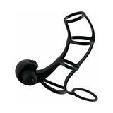 Fantasy X-tensions Vibrating Deluxe Silicone Power Cage- Black