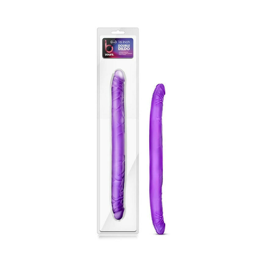 B Yours Double Dildo Purple