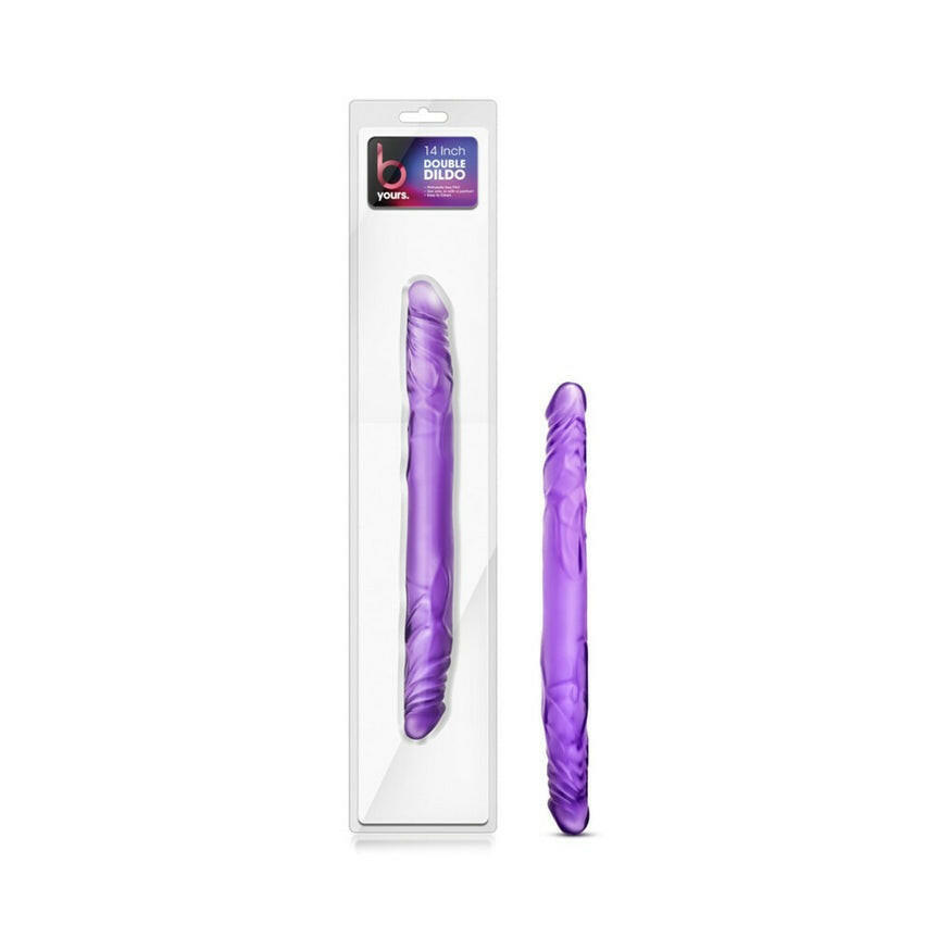 B Yours Double Dildo Purple