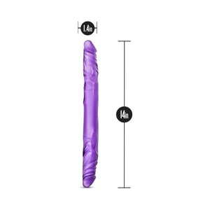 B Yours Double Dildo Purple