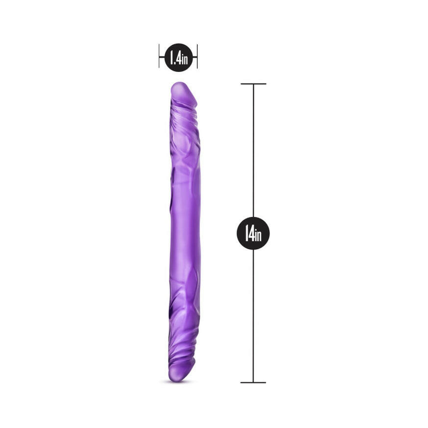 B Yours Double Dildo Purple