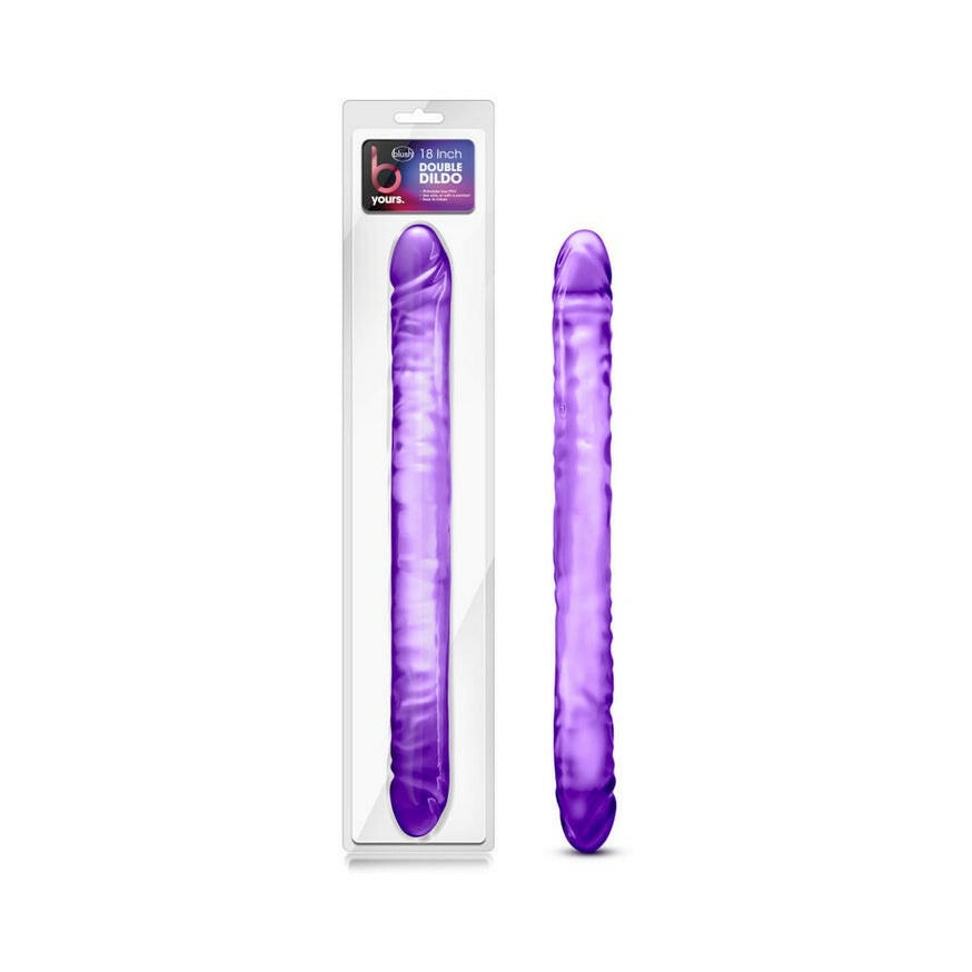 B Yours Double Dildo Purple