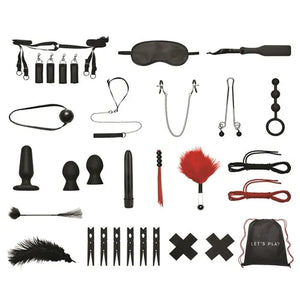 Everything You Need Bondage In A Box 20 Piece Bed Spreader Set