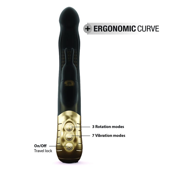 Dorcel Baby Rabbit Black & Gold