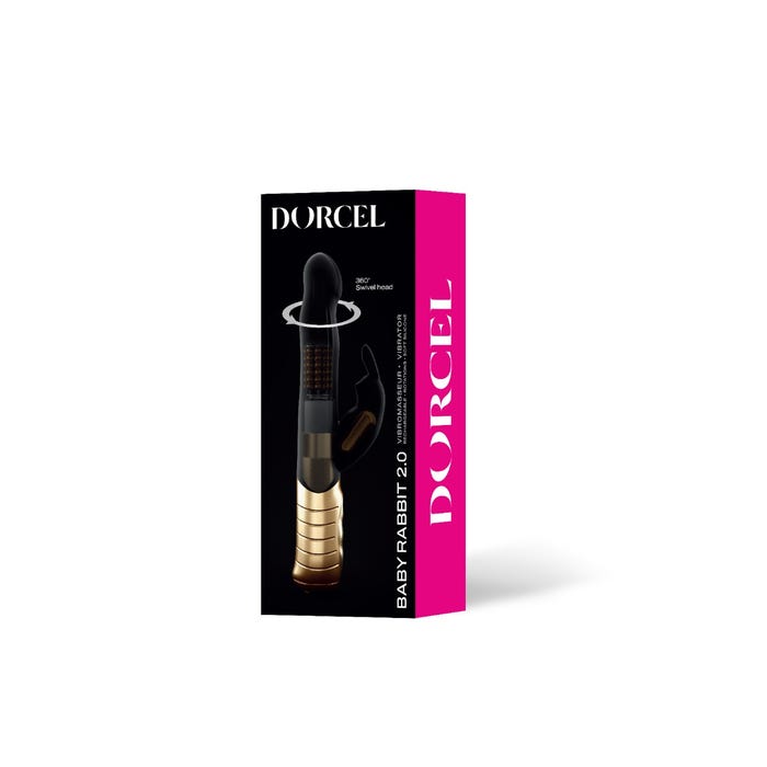 Dorcel Baby Rabbit Black & Gold
