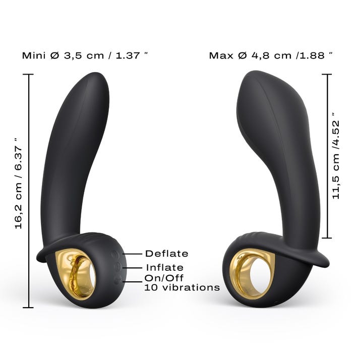 Dorcel Deep Expand 2 In 1 Vaginal And Anal Vibrator