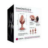 Dorcel Diamond Plug-Rose Gold Medium