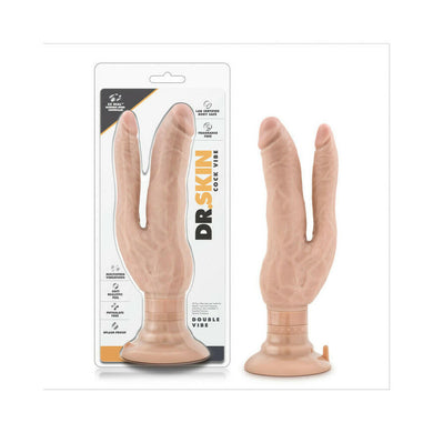 Dr. Skin Cock Vibes Double Vibe Dual Entry Vibrating Dildo