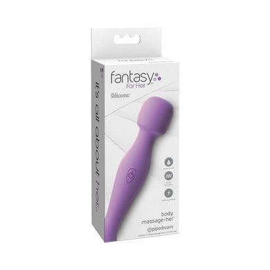 Fantasy For Her Body Massage-Her Wand Vibrator- Purple