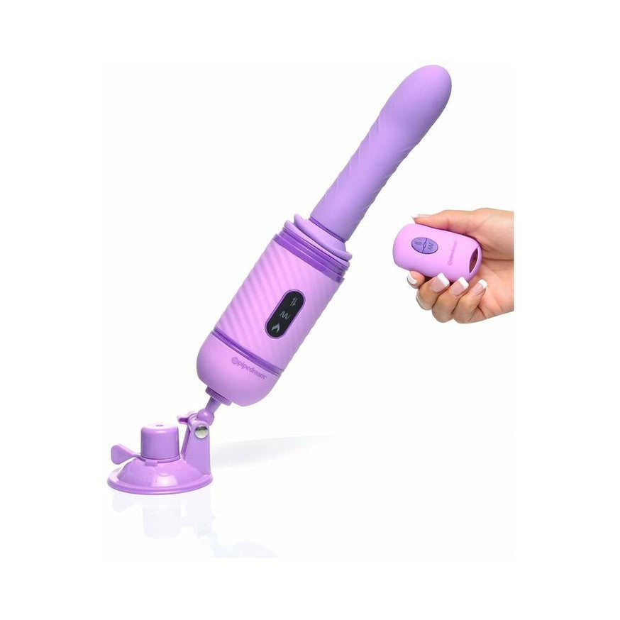 Fantasy For Her Love Thrust-Her Thrusting Vibrator- Purple