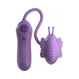 Fantasy For Her Butterfly Flutt-Her Vibrating Suction Stimulator- Purple