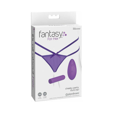 Fantasy For Her Petite Panty Thrill-Her Panty & Vibrator- Purple