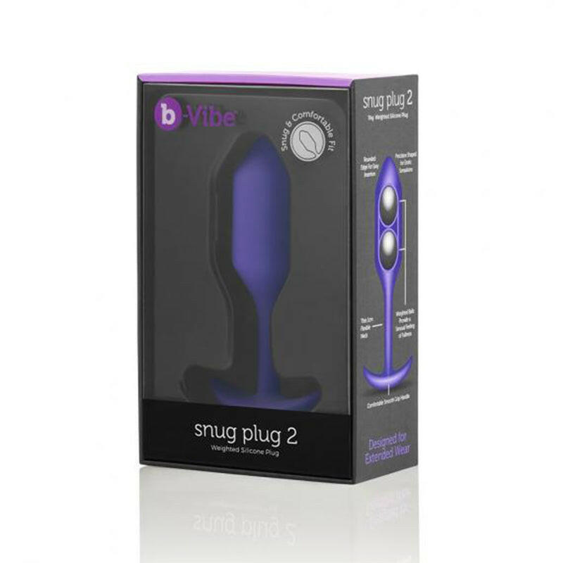 B-Vibe Snug Plug 2 Weighted Plug