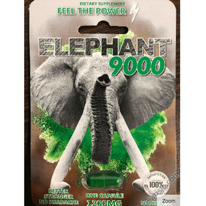 Elephant 9000 Male Enhancer 1ct