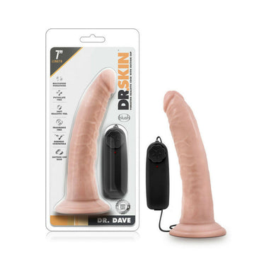 Dr. Dave 7in. Vibrating Dildo