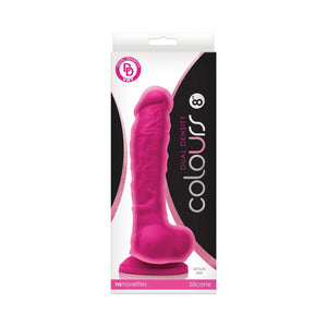 Colours Dual Density 8 in. Dildo- Pink