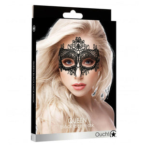 Ouch! Queen Lace Eye Mask Black