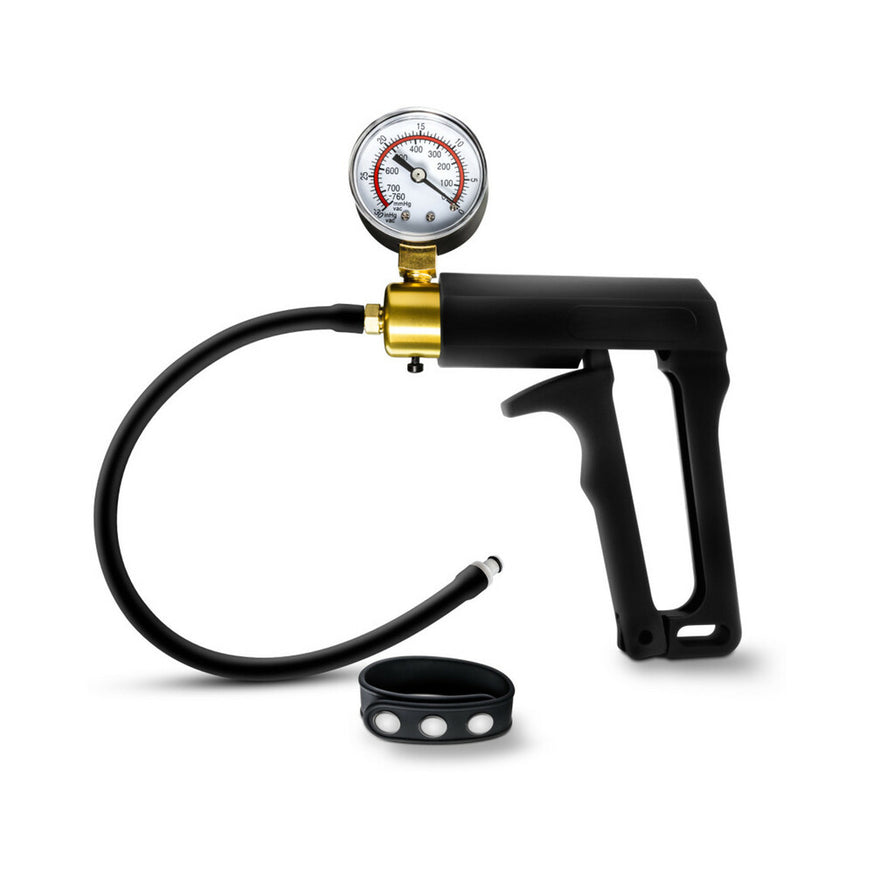 Blush Performance Gauge Pump Trigger with Silicone Tubing & Silicone Cock Strap