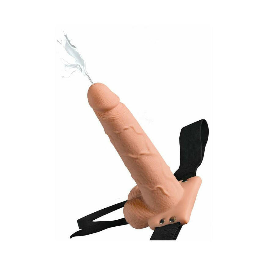 Fetish Fantasy Series 7.5 in. Hollow Squirting Strap-On
