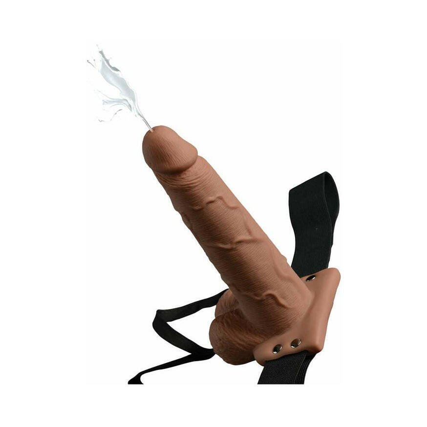 Fetish Fantasy Series 7.5 in. Hollow Squirting Strap-On