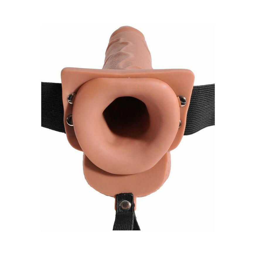 Fetish Fantasy Series 7.5 in. Hollow Squirting Strap-On