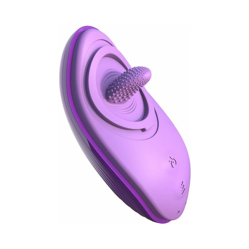 Fantasy For Her Fun Tongue Licking Vibrator- Purple