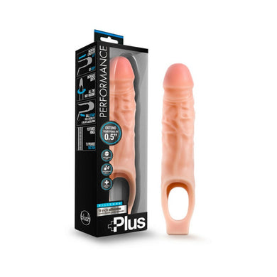 Blush Performance Plus 9 in. Silicone Cock Sheath- Beige