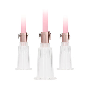 Shots Pumped Rechargeable 3-Speed Automatic Clitoral & Nipple Pumps Pink