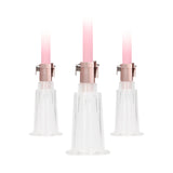 Shots Pumped Rechargeable 3-Speed Automatic Clitoral & Nipple Pumps Pink