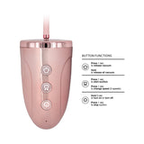 Shots Pumped Rechargeable 3-Speed Automatic Clitoral & Nipple Pumps Pink