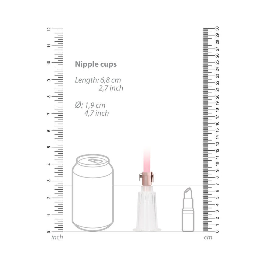 Shots Pumped Rechargeable 3-Speed Automatic Clitoral & Nipple Pumps Pink