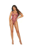 TEDDIETTE W/DETACHABLE GARTERS 77053X