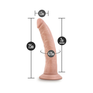 Dr. Skin Glide Realistic 7.5in. Self-Lubricating Dildo