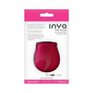 INYA The Rose Suction Vibe- Red